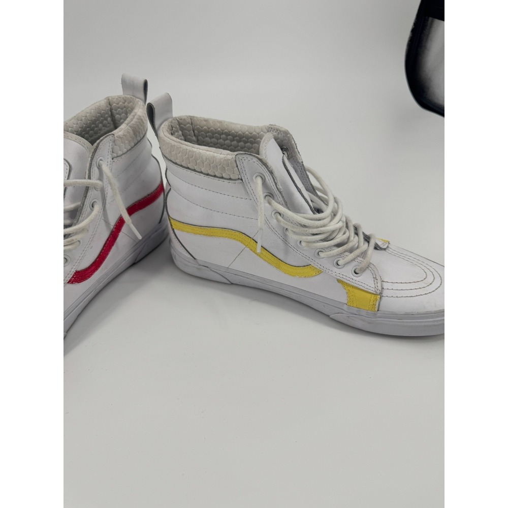 Vans Sk8-Hi 721356 Mens Sneaker 13 Cloud White High Top Lace Up Skateboard Shoes - Picture 6 of 11